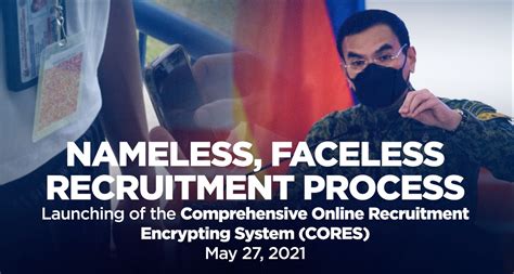 cores pnp|PNP begins ‘nameless, faceless’ recruitment process .